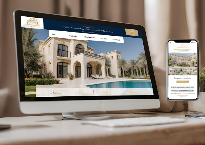 شركة تصميم موقع عقاري في الإمارات